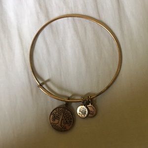 Gold Alex and Ani Bangle